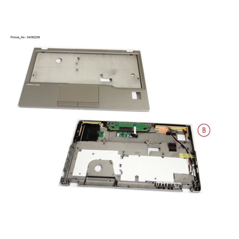 34082206 - UPPER ASSY W. SC. W. PV HOLE W. FP HOLE
