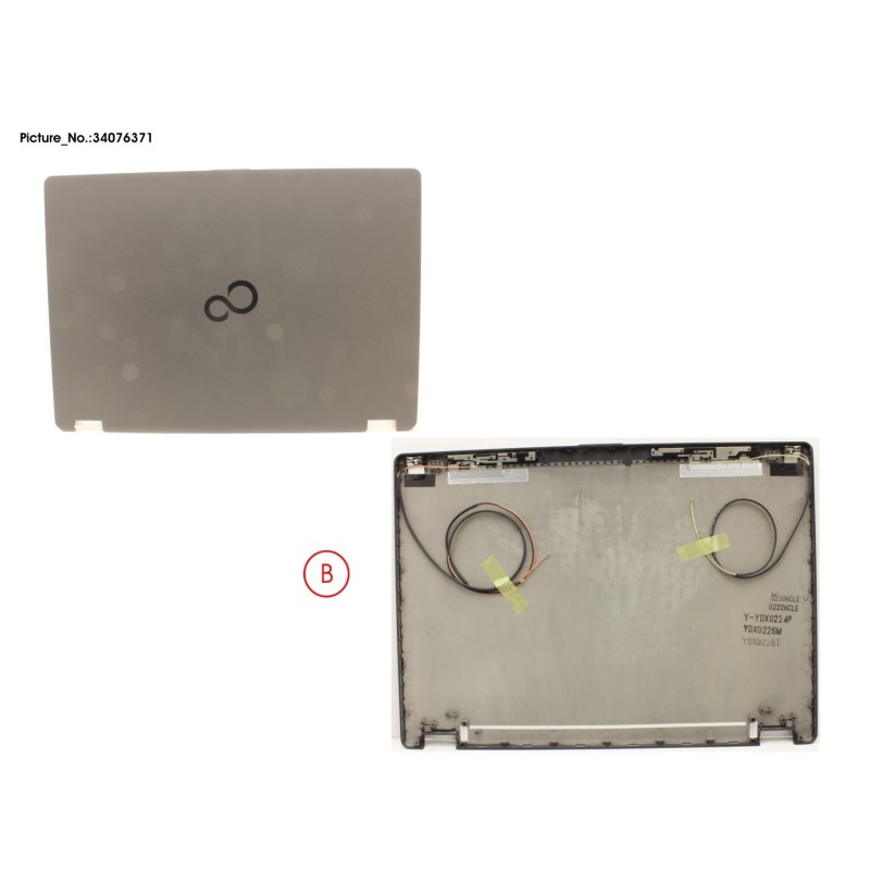34076371 - LCD BACK COVER ASSY