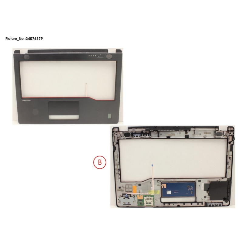 34076379 - UPPER ASSY W.O SC. W. FP