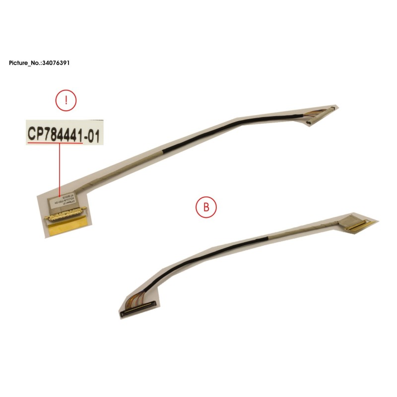 34076391 - CABLE. LCD 14