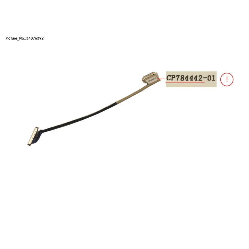 34076392 - CABLE. LCD W. TOUCH 14
