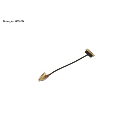 34078974 - CABLE. LCD W. TOUCH 14