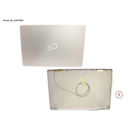 34079069 - LCD BACK COVER ASSY (W. EPRIV)