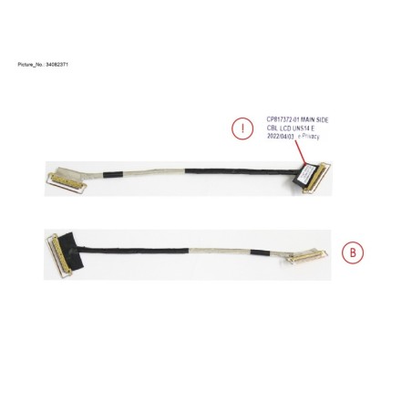 34082371 - CABLE. LCD FOR E-PRIVACY FILTER