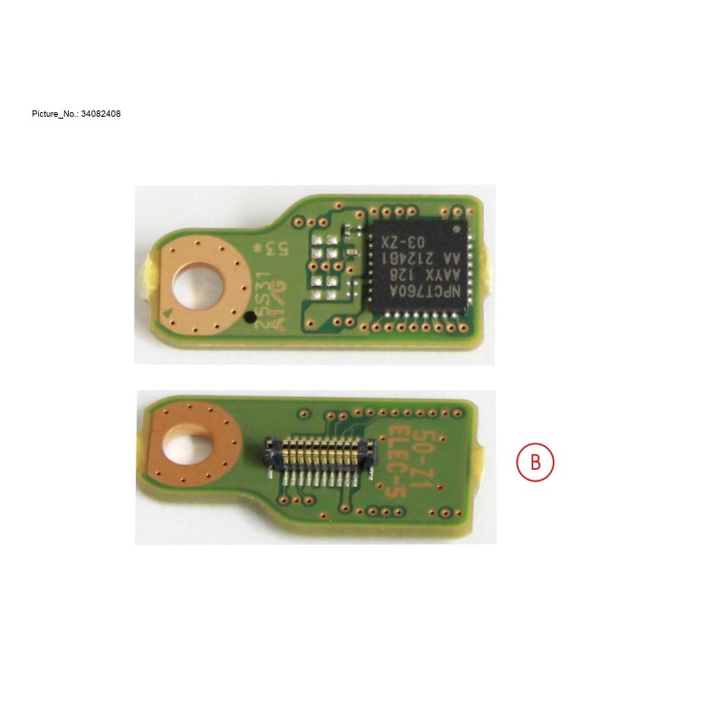 34082408 - SUB BOARD. TPM MODULE 2.0
