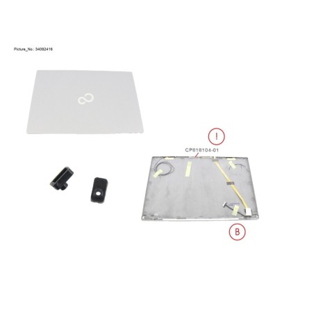34082416 - LCD BACK COVER ASSY (W. RGB. EPRIV)