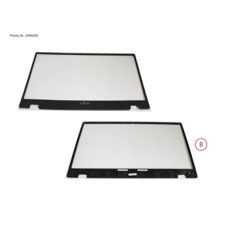 34082420 - LCD FRONT COVER (W. RGB)