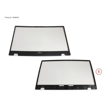 34082426 - LCD FRONT COVER EVO (W. HELLO. EPRIV)