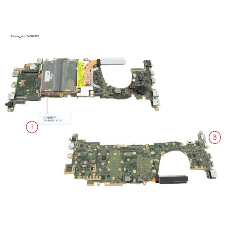 34084302 - MAINBOARD I7 1370P