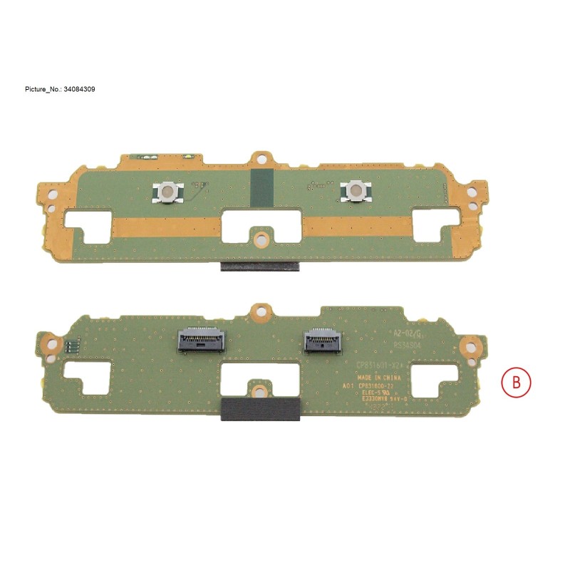 34084309 - SUB BOARD. TP BUTTONS