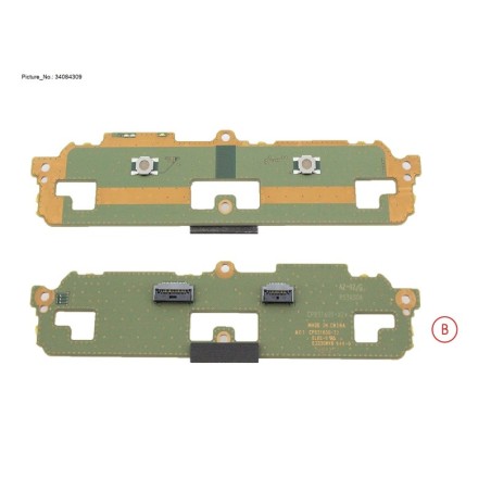 34084309 - SUB BOARD. TP BUTTONS
