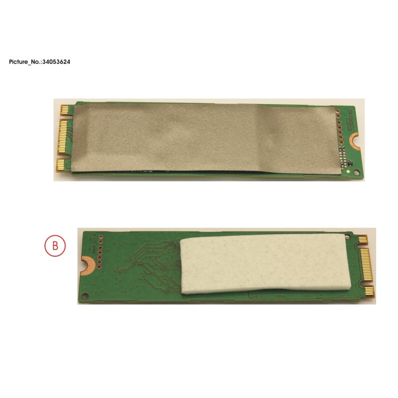 34053624 - SSD S3 M.2 2280 128GB W.RUBBER