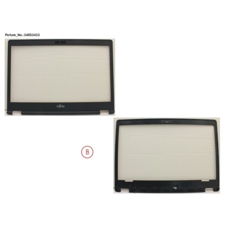 34053433 - LCD FRONT COVER (FOR CAM.MIC)
