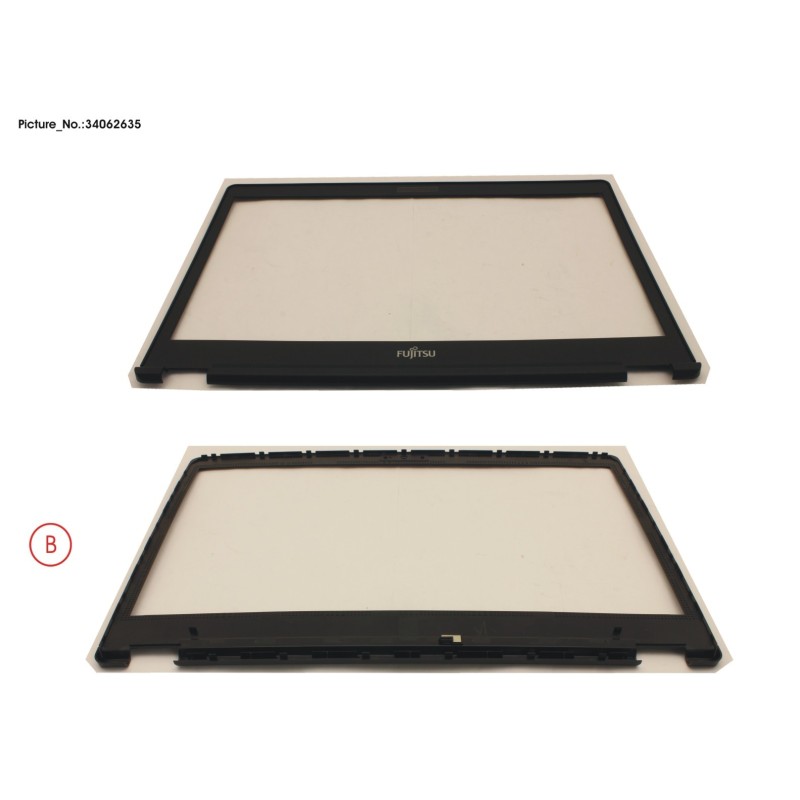 34062635 - LCD FRONT COVER (W.O CAM.MIC)