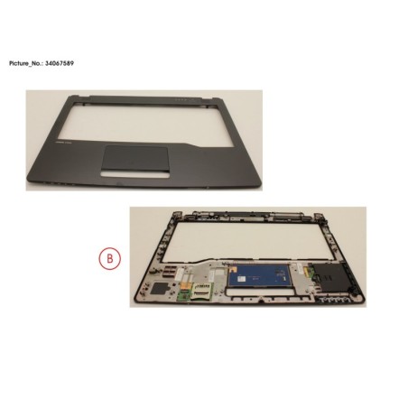 34067589 - UPPER ASSY W. SC. W.O PV.FP HOLE