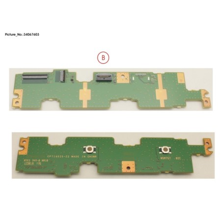 34067603 - SUB BOARD. TP BUTTONS