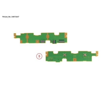 34073647 - SUB BOARD. TP BUTTONS