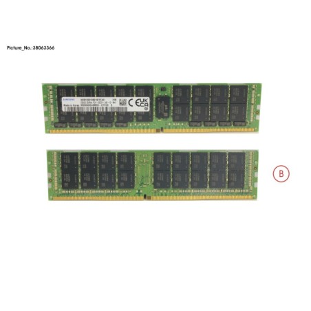 38063366 - 256GB 8RX4 DDR4 3DS-2933 LR EC