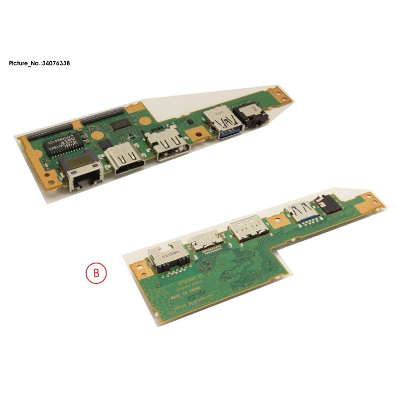 34076338 - SUB BOARD. AUDIO.USB.LAN