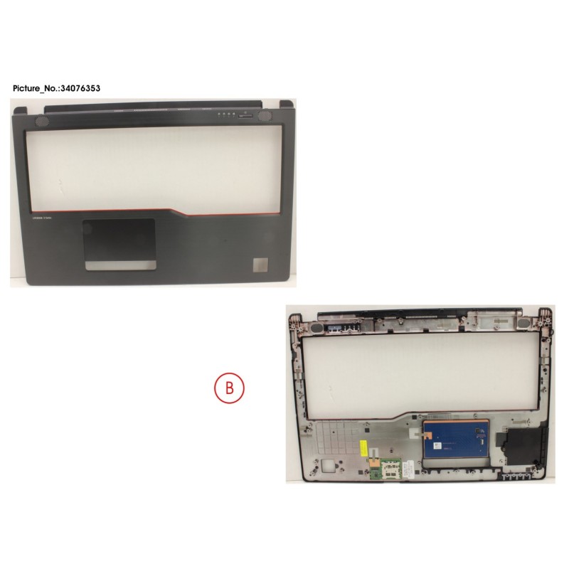34076353 - UPPER ASSY W.O SC. W. PV HOLE