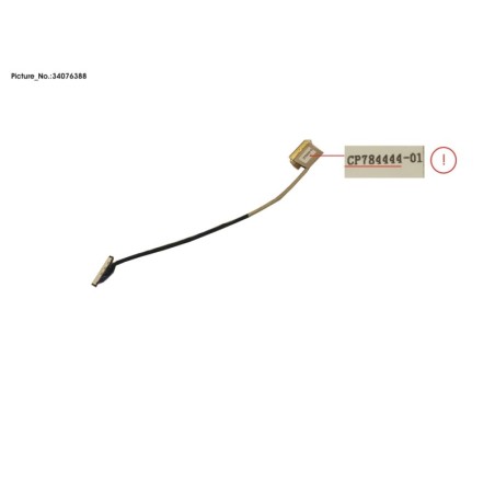 34076388 - CABLE. LCD W. TOUCH 15