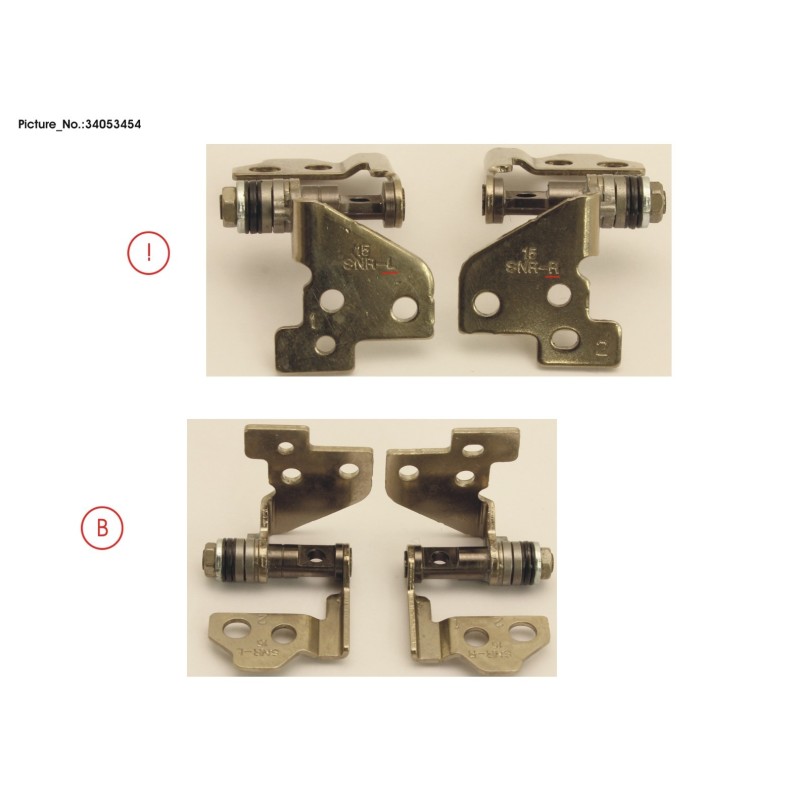 34053454 - HINGE SET LEFT.RIGHT