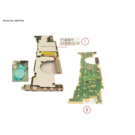 34079104 - MAINBOARD ASSY I7 1165G7 15
