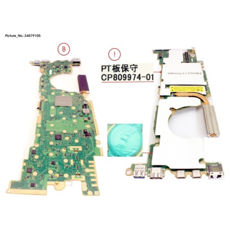 34079105 - MAINBOARD ASSY I7 1165G7 FOR 5G 15
