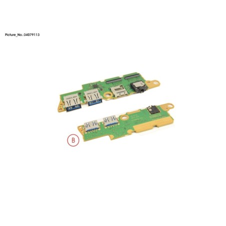 34079113 - SUB BOARD. AUDIO.USB.SD CARD