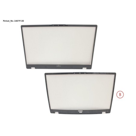 34079120 - LCD FRONT COVER (W. RGB CAM)