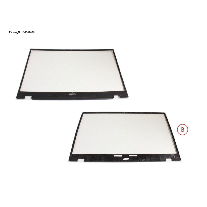34082490 - LCD FRONT COVER (W. RGB)