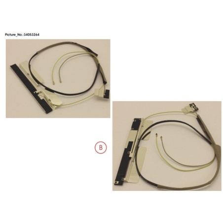 34053264 - ANTENNA. WWAN MAIN INCL. WLAN R
