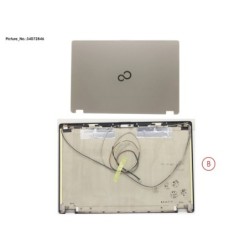 34072846 - LCD BACK COVER ASSY (W. MIC FOR WWAN)