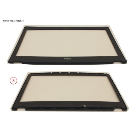 34062636 - LCD FRONT COVER (W.O CAM.MIC)