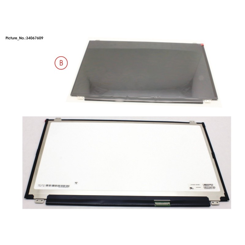 34067609 - LCD PANEL AG. W. RUBBER (EDP. UHD)