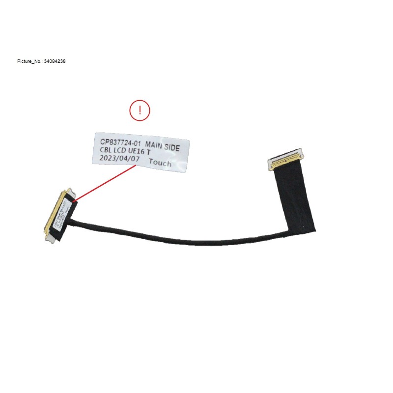 34084238 - CABLE. LCD TOUCH