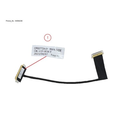 34084238 - CABLE. LCD TOUCH