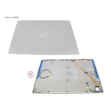 34084260 - LCD BACK COVER ASSY FOR TOUCH W. RGB