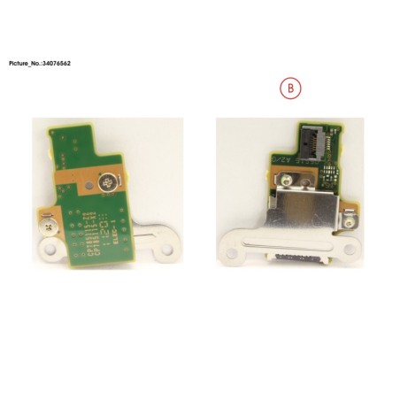 34076562 - SUB BOARD. SIM CARD