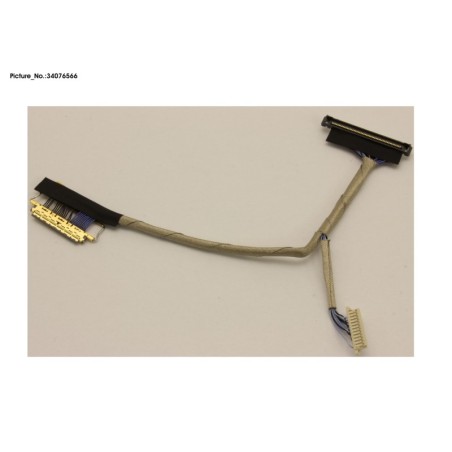 34076566 - CABLE. LCD (NON TOUCH. FOR CAM)