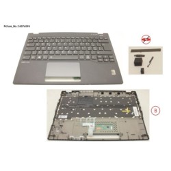 34076594 - UPPER ASSY INCL. KEYB SWISS W.FP