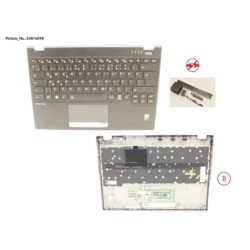 34076598 - UPPER ASSY INCL. KEYB TURKEY W.FP