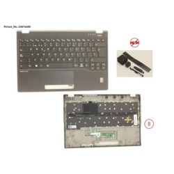 34076600 - UPPER ASSY INCL. KEYB SPAIN W.FP