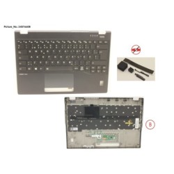 34076608 - UPPER ASSY INCL. KEYB SWE.FIN W.FP