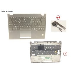 34076610 - UPPER ASSY INCL. KEYB NORWAY W.FP