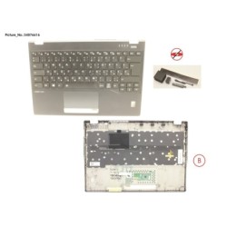 34076616 - UPPER ASSY INCL. KEYB HUNGARY W.FP