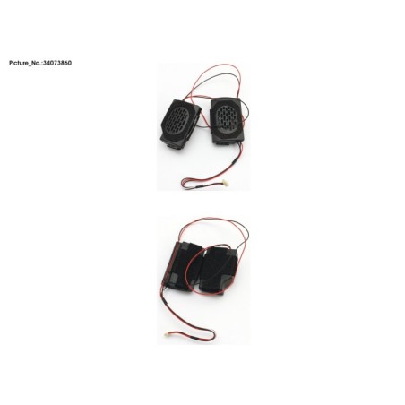 34073860 - SPEAKER SET L.R (W. CABLE)