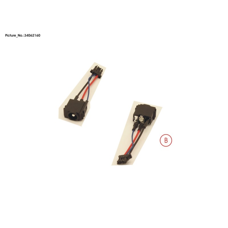 34062160 - DC.IN CONNECTOR W.CABLE
