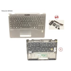 34076636 - UPPER ASSY INCL. KEYB GERMAN W.FP
