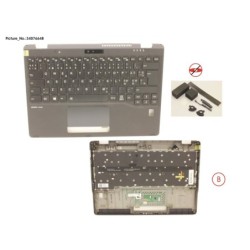 34076648 - UPPER ASSY INCL. KEYB NORDIC W.FP